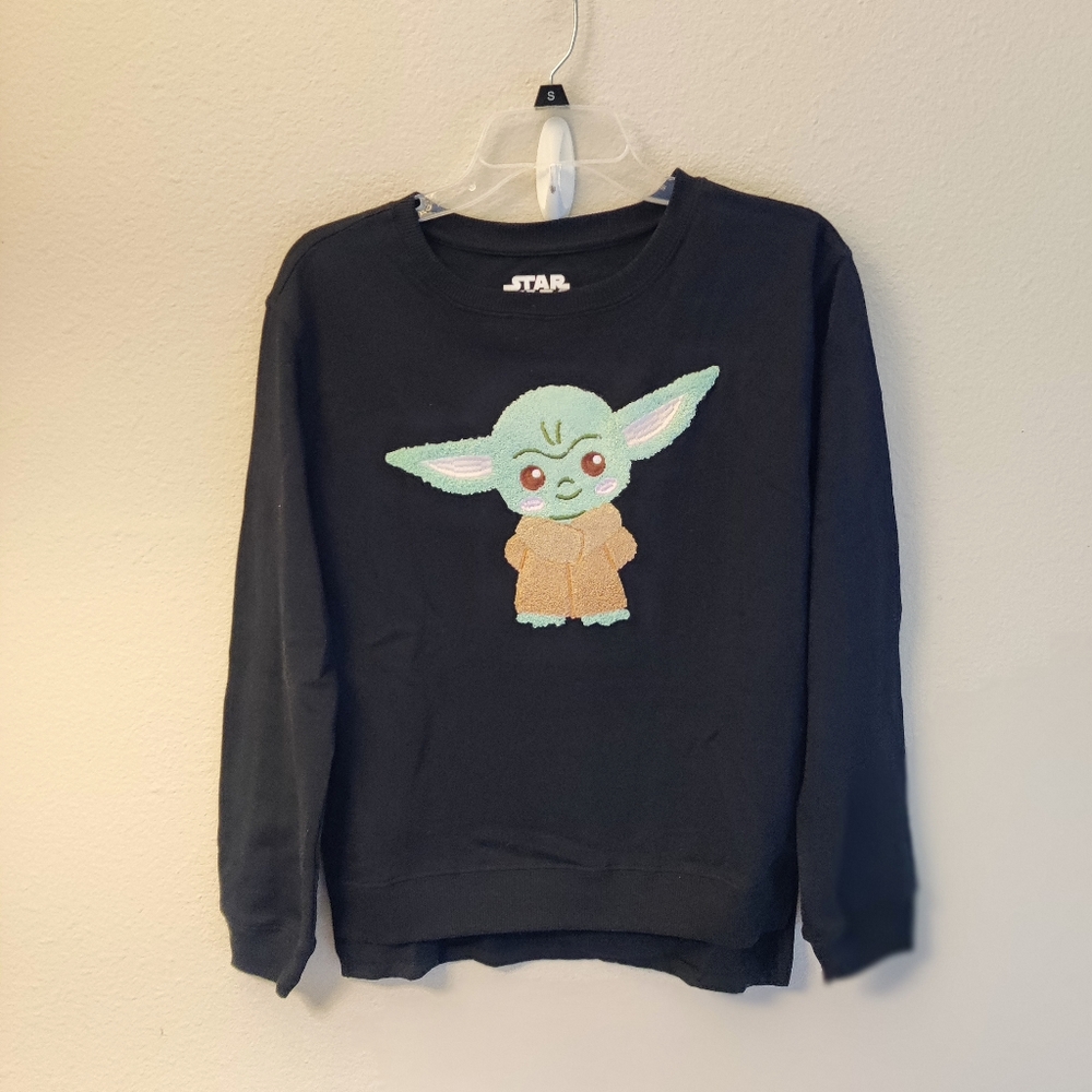 Star wars Mandelorian Baby Yoda, Grogu long sleeve shirt size small